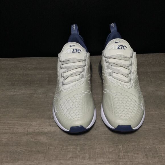 Nike Air Max 270 Light Bone Diffused Blue White Shoe FQ8783-072 Women's Size 8.5 - Picture 2 of 6